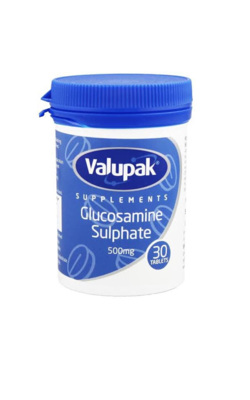 Valupak Glucosamine Sulphate 500mg