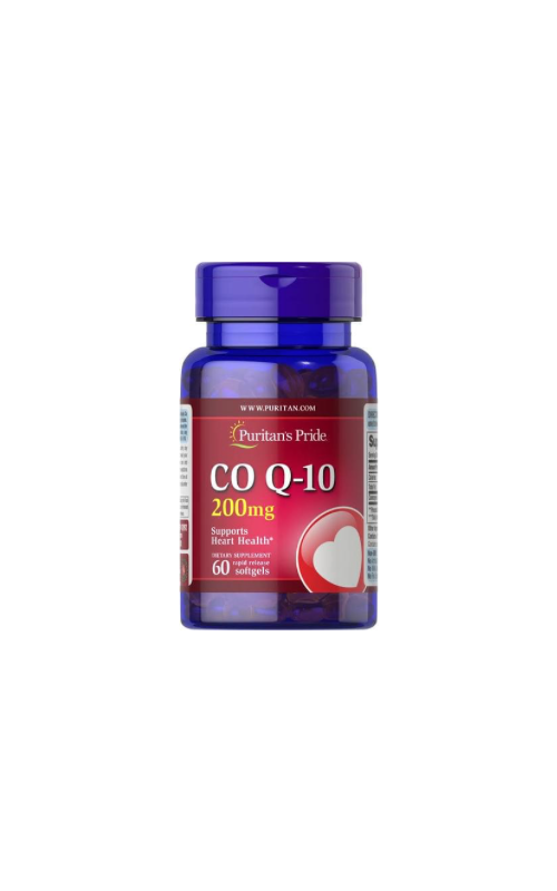 Puritans Pride Co Q - 10  200mg 60 Softgels 