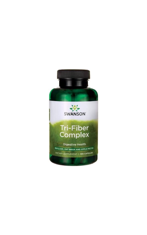 Swanson Tri - Fiber Complex 100 Capsules 