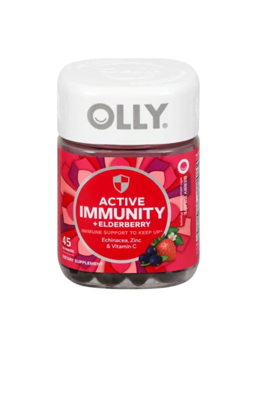 Olly Active Immunity + Elderberry 45 Gummies