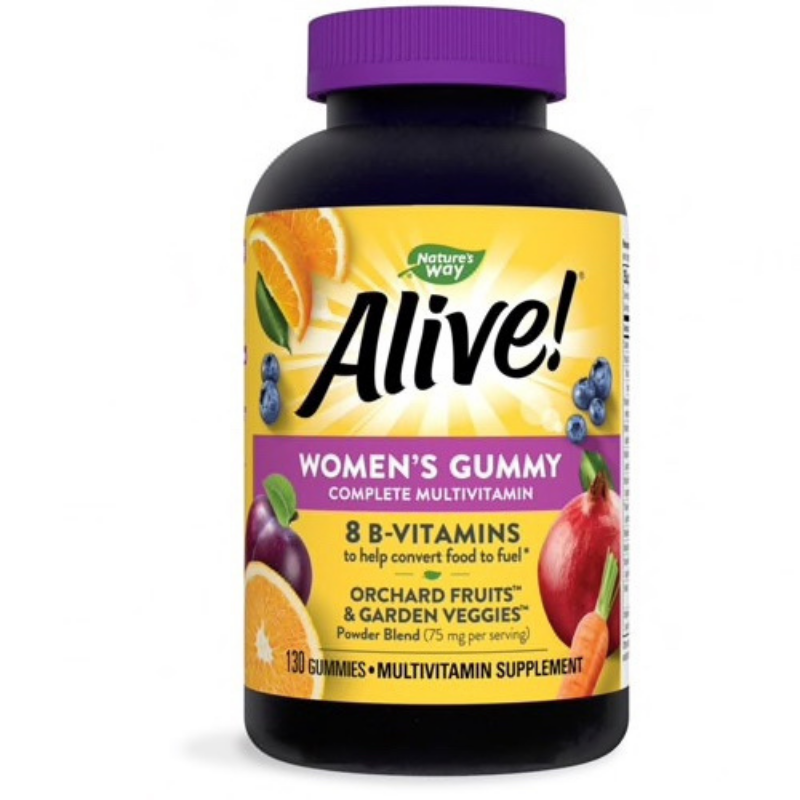 Alive! Womens Gummy  MultiVitamin 130 Gummies 