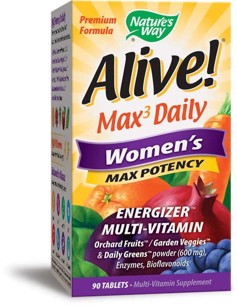 Alive! Max Potency Womens Multi / 90 Tabs