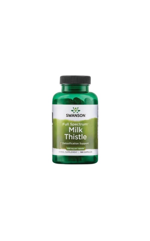 Swanson Full Spectrum Milk Thistle 100 Capsules 