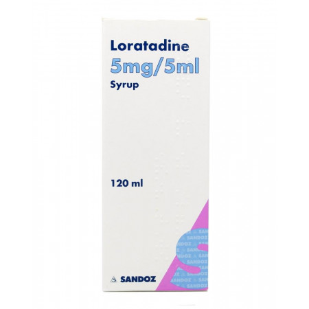 Loratadine Syrup 5mg/5ml