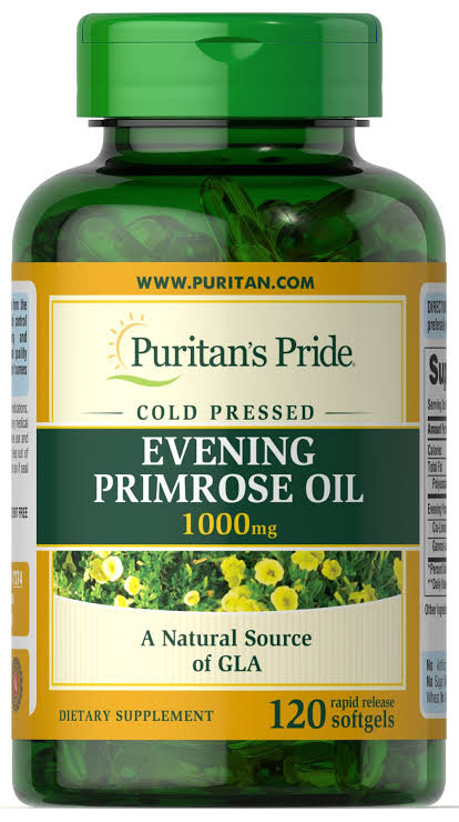 Puritans Pride Evening Primrose Oil 1000mg 120 Softgel 