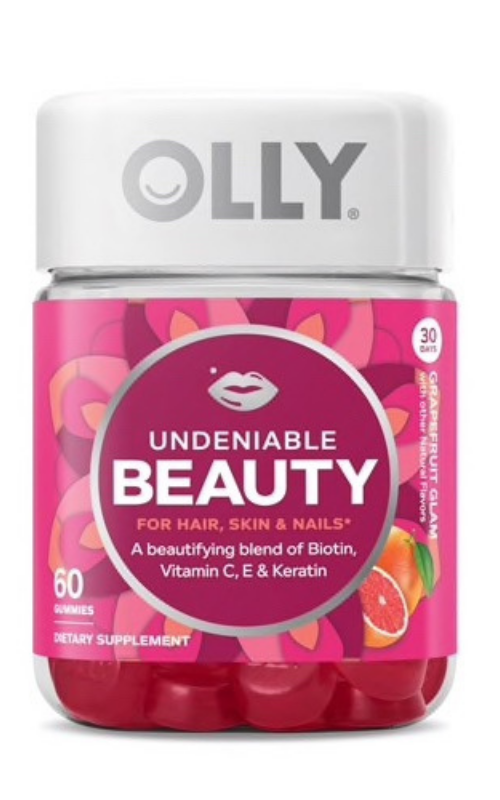 Olly Undeniable Beauty Grapefruit Glam 60 Gummies 