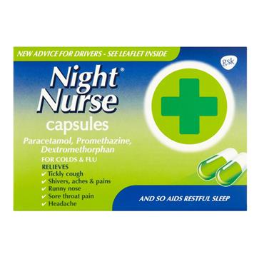 Night Nurse 10 Capsules 