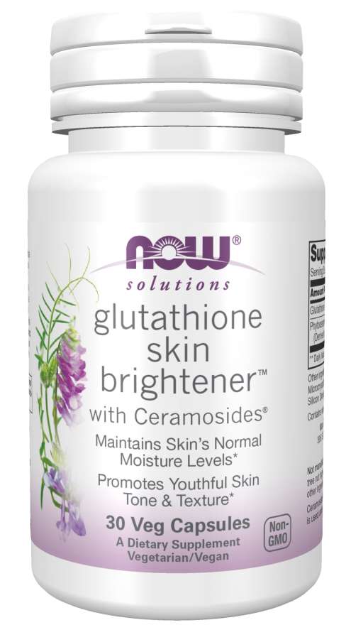 Now Glutathione Skin Brightener 30 Capsules