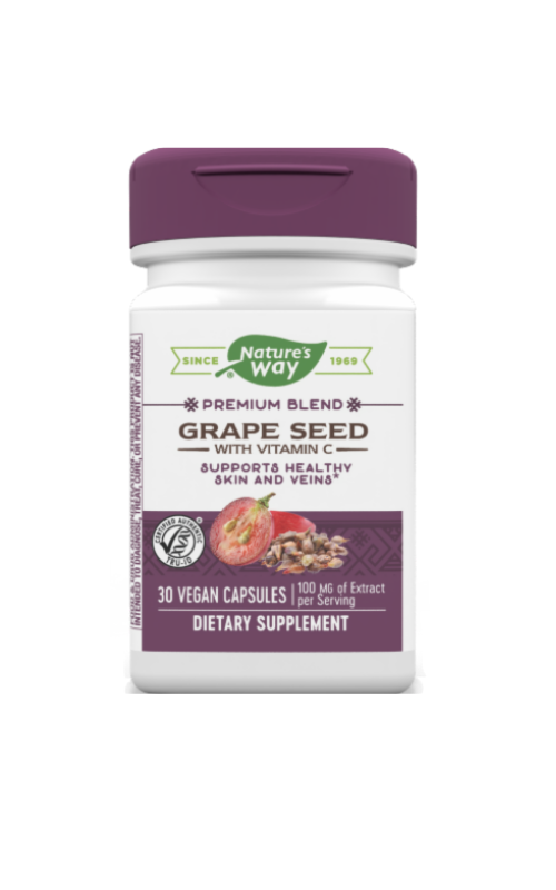 Natures Way Grape Seed With Vitamin C 