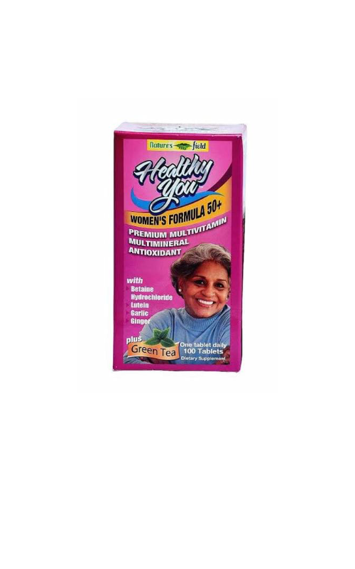 Natures Field Healthy You Womens Formula 50+  30 Tablets 