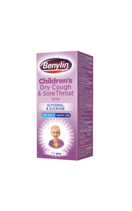 Benylin Childrens Dry Cough & Sore Throat