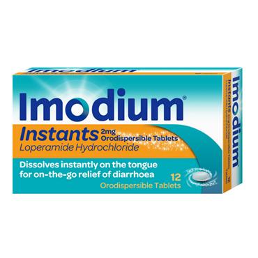 Imodium Instants 2mg Tablets 12