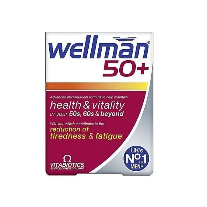 Wellman 50+ - 30 Tablets