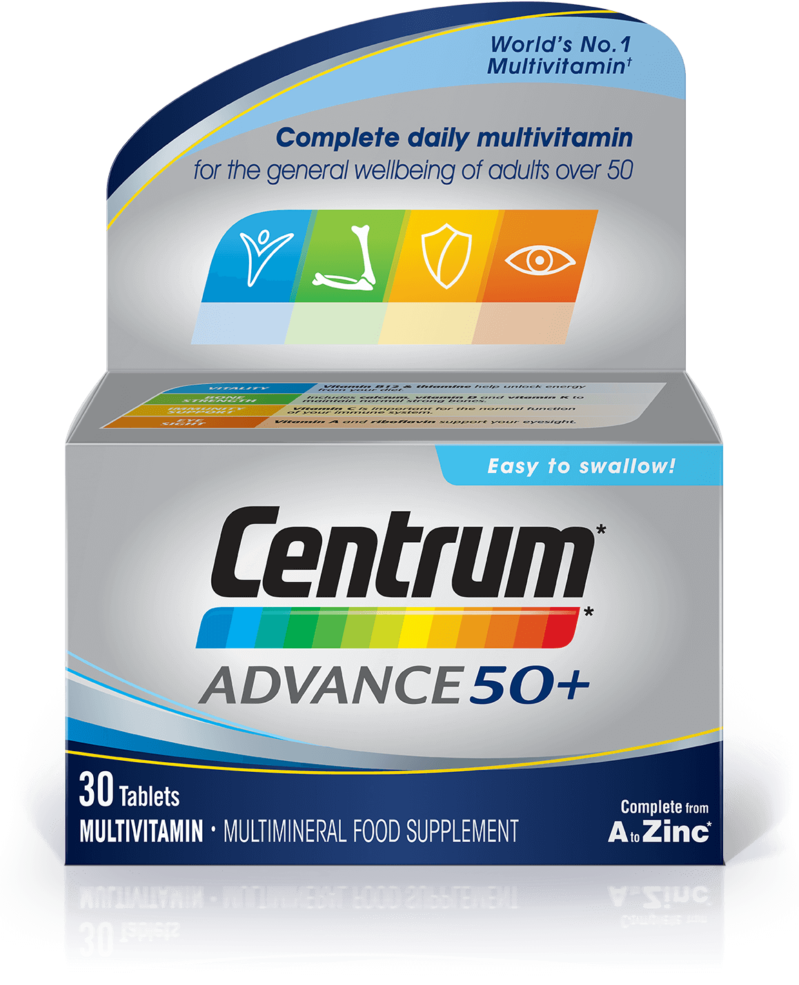 Centrum Advance 50+ -30 Tablets 