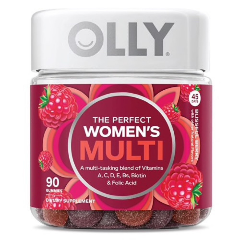 Olly Perfect Womens Multi Blissful Berry 90 Gummies 