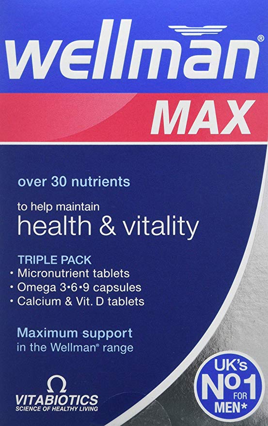 Vitabiotics Wellman Max 84 Tablet