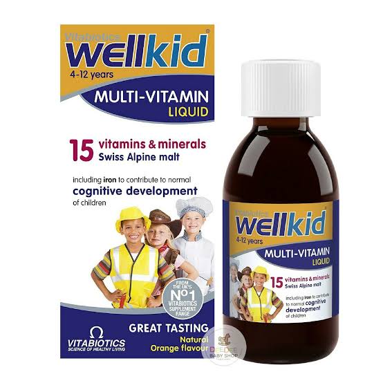 Vitabiotics Wellkid Multivitamin Liquid - 150ml