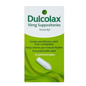 Dulcolax Suppositories 10Mg 6 suppositories