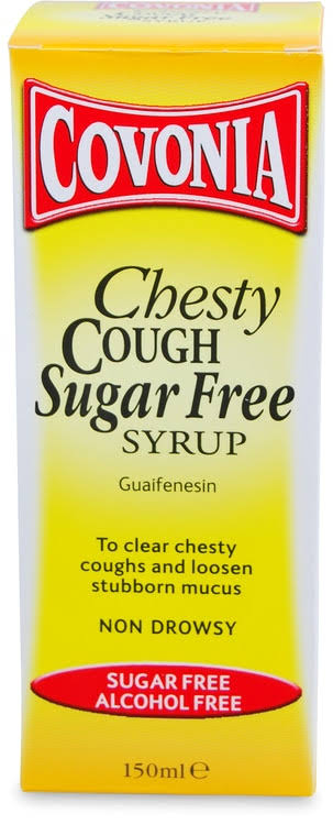 Covonia Chesty Cough Sugar Free Syrup - 150ml