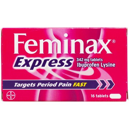 Feminax Express - 342mg x  16 Tablets