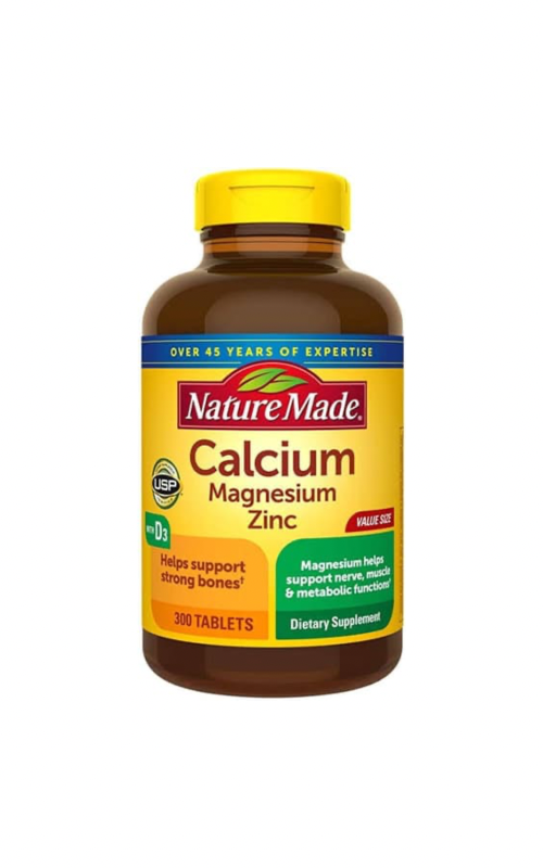 NatureMade Calcium Magnesium Zinc with D3 300 Tablets