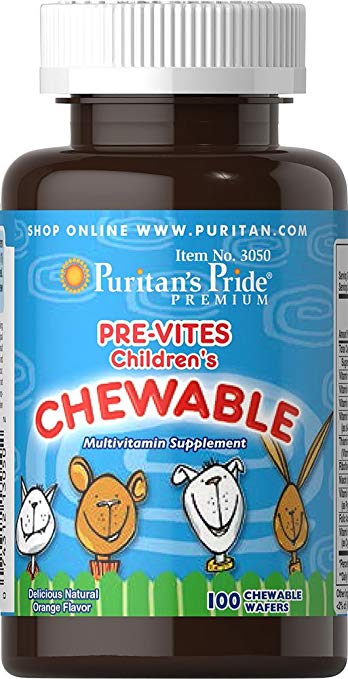 Pre-Vites Children's Chewable  Multivitamin  Supplement