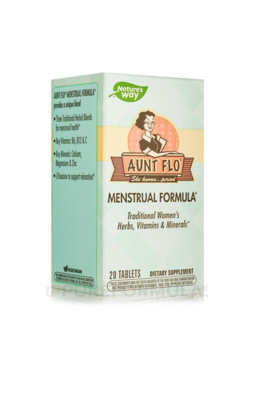 Aunt Flo Menstrual Formula 20 Tablets