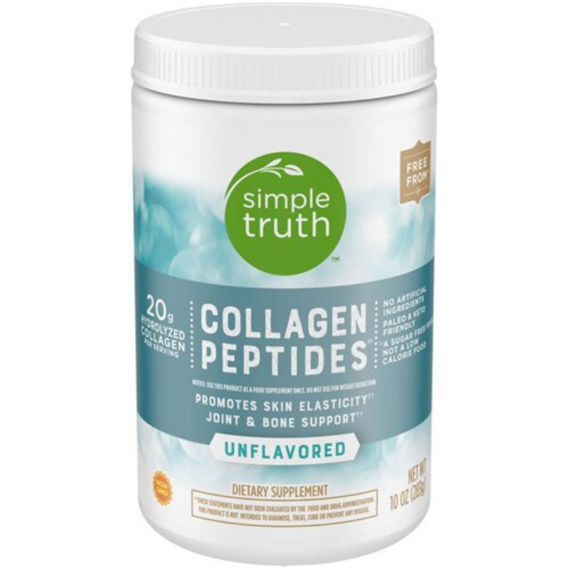 Simple Truth Collagen Peptides Powder Unflavored 