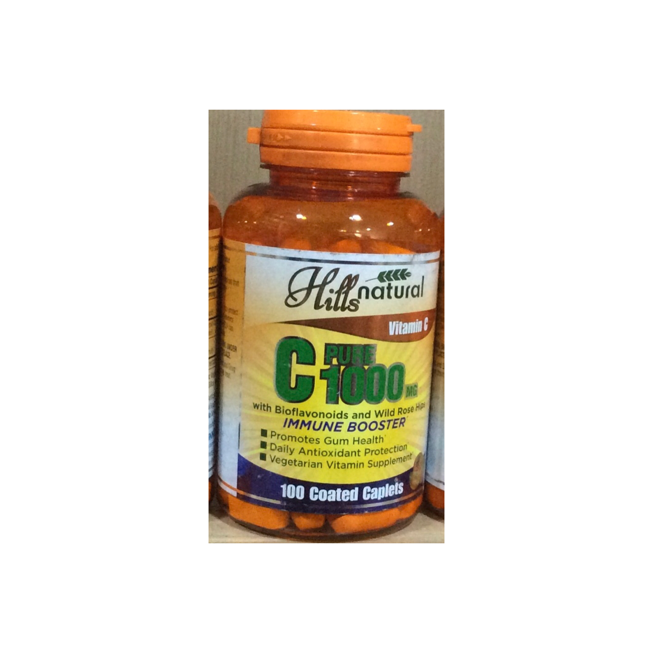 Hills Natural Vitamin C 1000mg with Bioflavonoids 