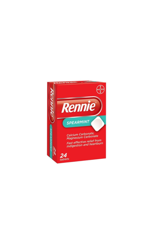 Rennie Spearmint 24 Tablets