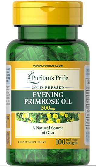 Puritan's Pride Evening Primrose Oil 500mg 100 Softgel 