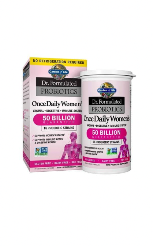 Garden of Life Dr. Formulated Probiotics Once Daily Women's -- 50 billion - 30 Vegetarian Capsules