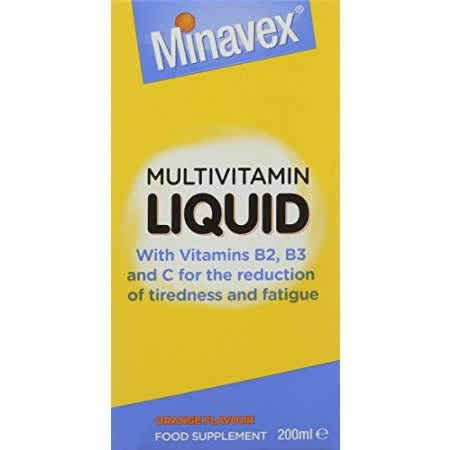 Minavex Multivitamin Liquid 200ml