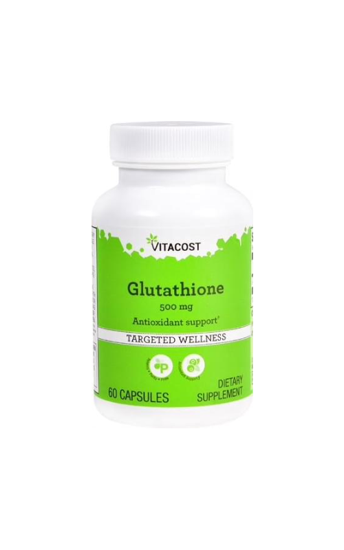 Vitacost Glutathione 500mg 60 Capsules