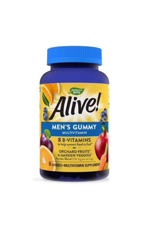 Alive! Mens Gummy Multivitamin 60 Gummies