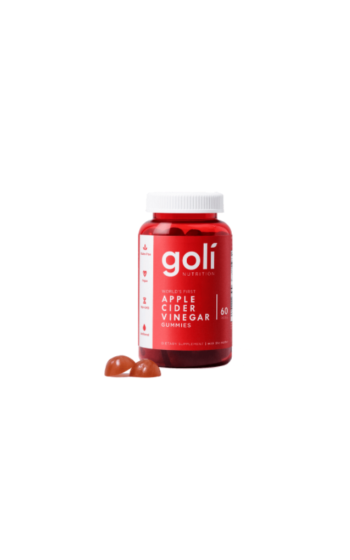 Goli Apple Cider Vinegar Gummies 60 Gummies 