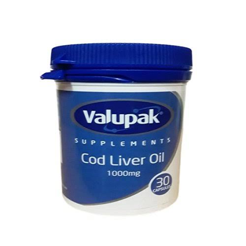 Valupak Cod Liver Oil 1000mg