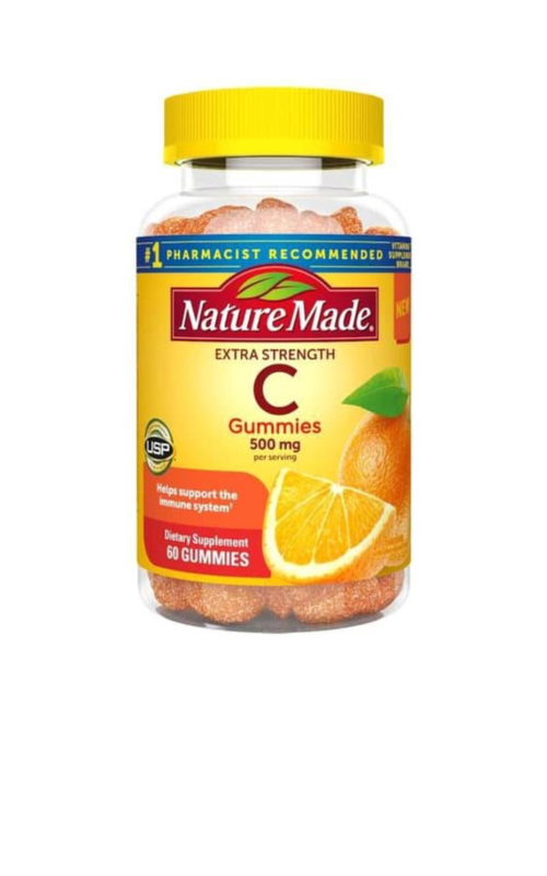 NatureMade Extra Strength Vitamin C Gummies 500mg 60 gummies