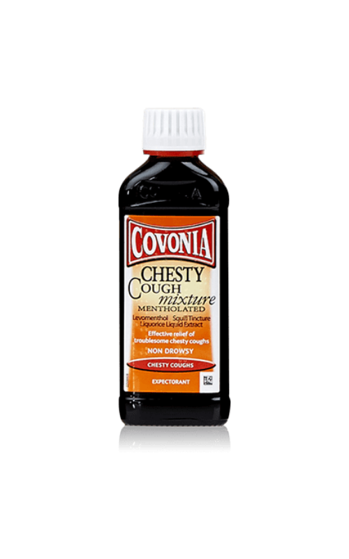 Covonia Chesty Cough Mixture Mentholated 150 ml