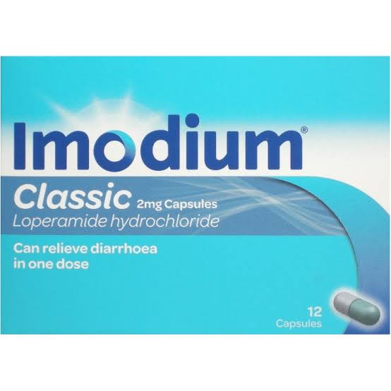 Imodium Classic 12 Capsules 