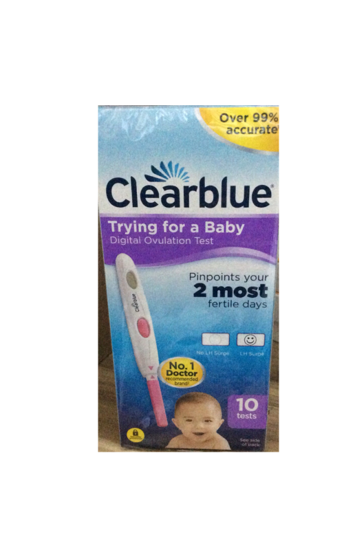 Clearblue Trying for a Baby Digital  Ovulation Test 10 tests