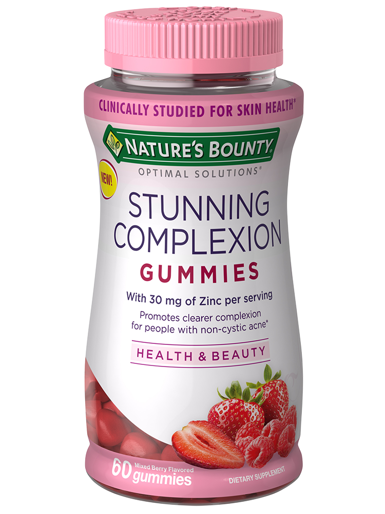 Natures Bounty Stunning Complexion 60 Gummies