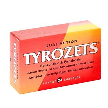 Tyrozets Lozenges 24s