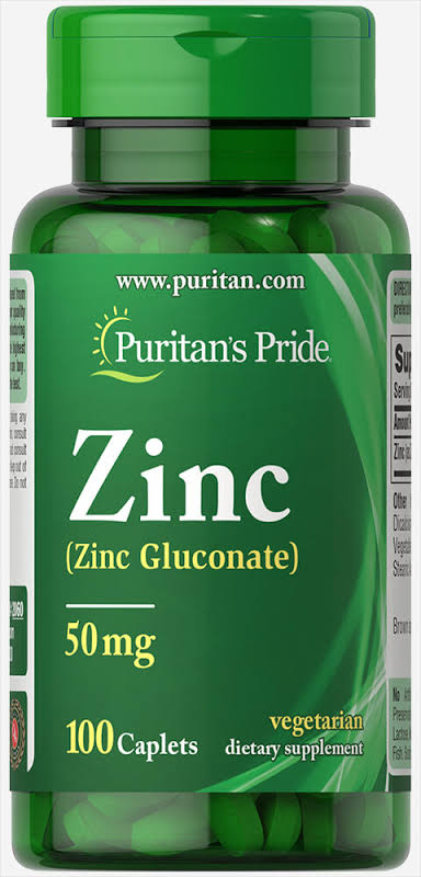 Puritans Pride Zinc 50mg 100 Tablet