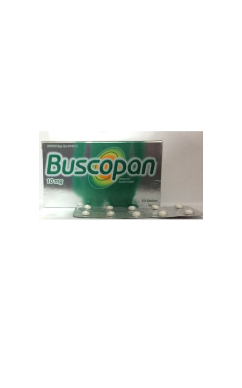 Buscopan 10mg Hyoscine Butylbromide 10 tablets