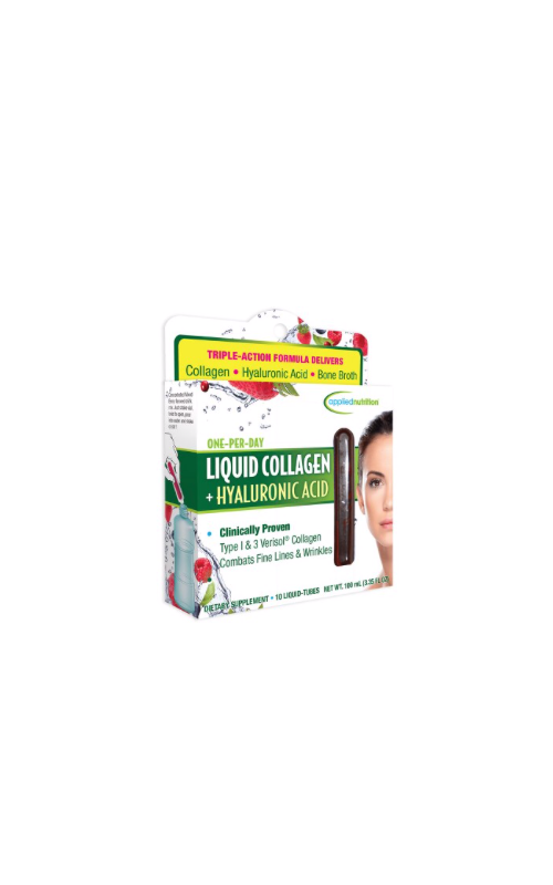 Appliednutrition Liquid Collagen + Hyaluronic Acid 10 Liquid Tubes