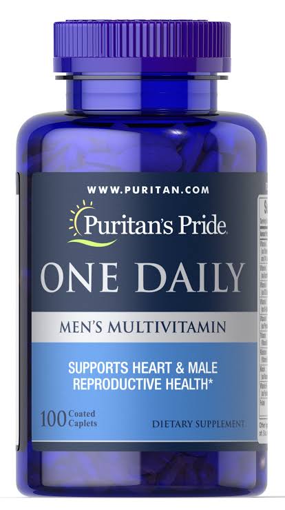 Puritan's Pride One Daily Men Multivitamin 100 Caplets