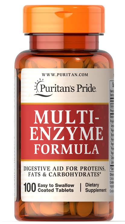 Puritans Pride Multi Enzyme Formula 60 Tablet