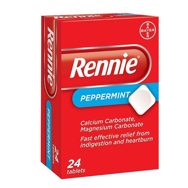 Rennie Peppermint 24 Tablet 