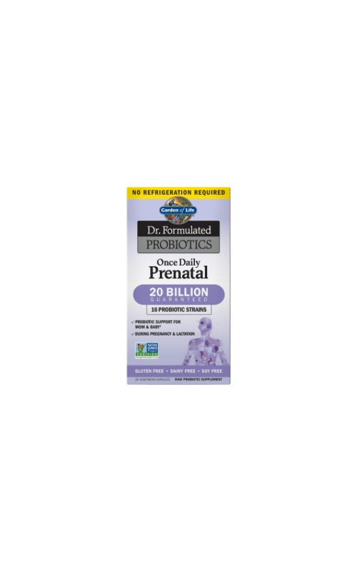 Garden Of Life Dr. Formulated Probiotics Once Daily Prenatal 30 Capsules